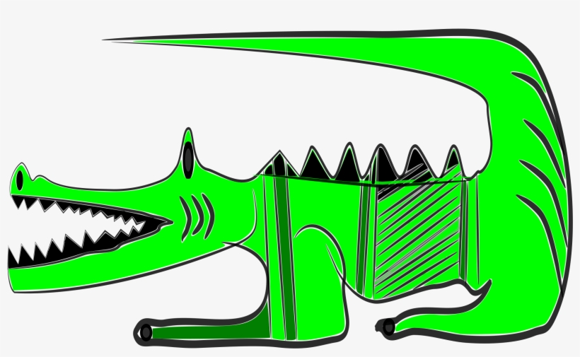 Grass Clipart Crocodiles Nile Crocodile Alligators - Alligators, transparent png #3966295