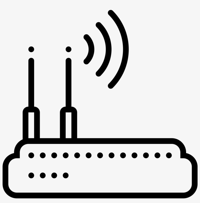 Wi-fi Router Icon - Router Png, transparent png #3966298