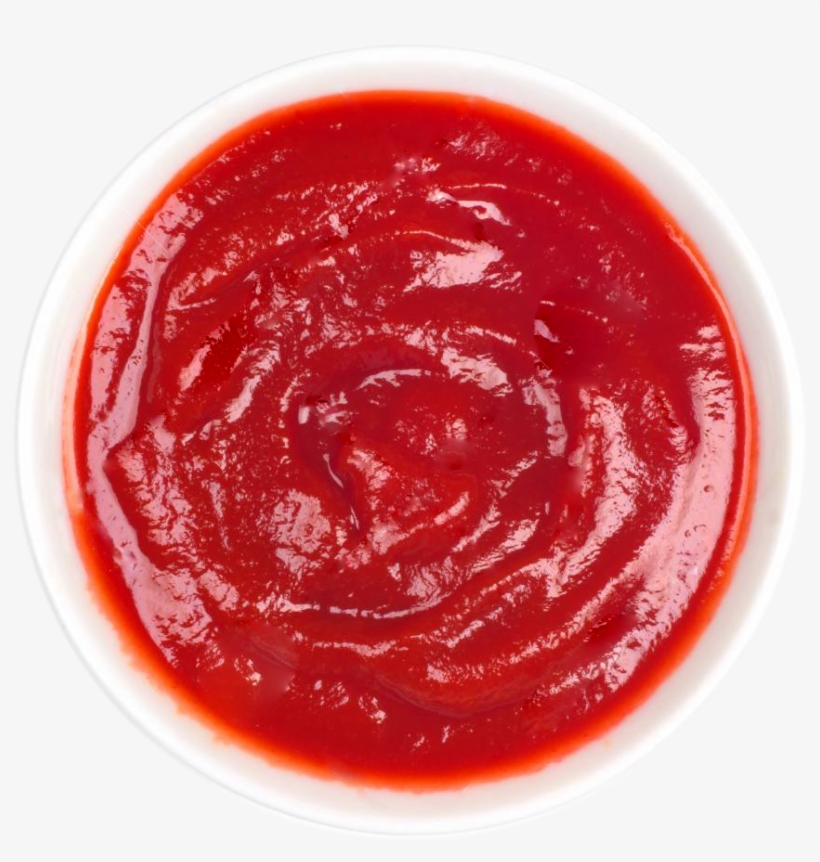 Sauce - Tomato Sauce Top View, transparent png #3966397