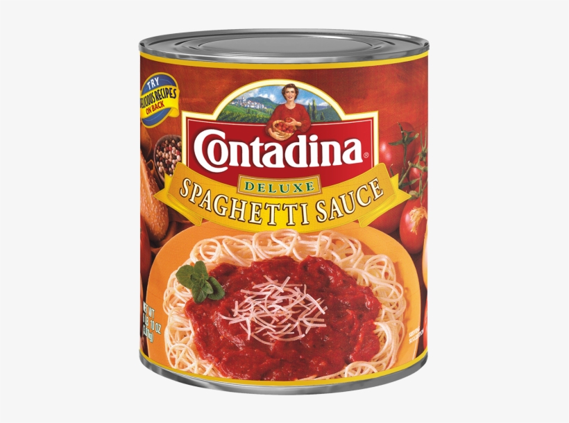 Contadina® Deluxe Spaghetti Sauce - Contadina Spaghetti Sweet Sauce, transparent png #3966542