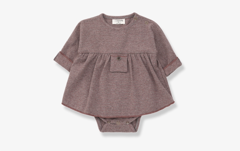 1 In The Family El Vestido Con Body Iria En Konfetti - Dress, transparent png #3966703