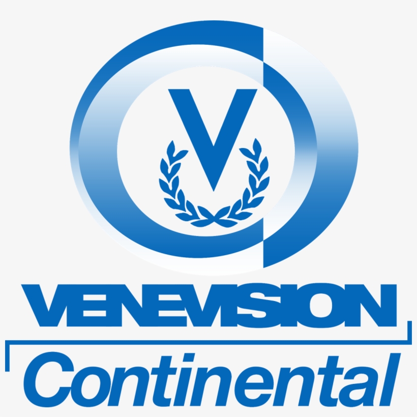 Logo Vv Continental - Venevisión, transparent png #3967268