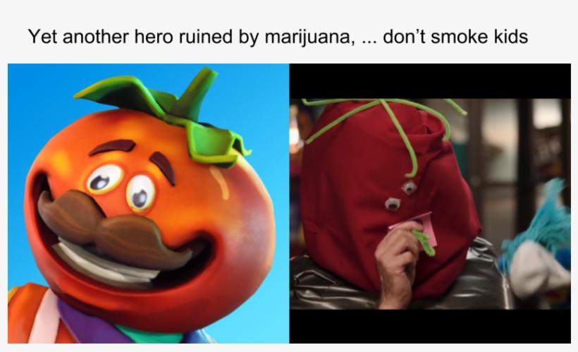 First Thing I Thought Of When I Saw Trivia Boy - フォート ナイト トマト ヘッド, transparent png #3968425