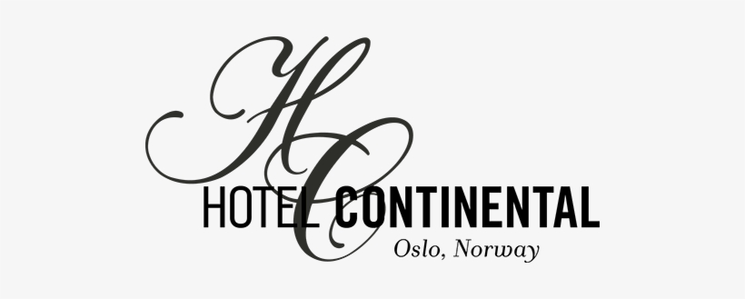 Hotelcontinental-black - Hotel Continental Oslo, transparent png #3968478