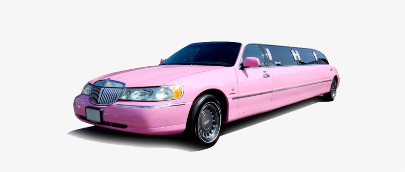 Pink Limousine - Limousine, transparent png #3968993