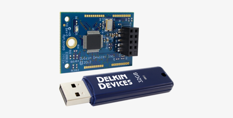 Industrial Usb - Delkin Devices - Usb Mass Storage Embedded, transparent png #3969028