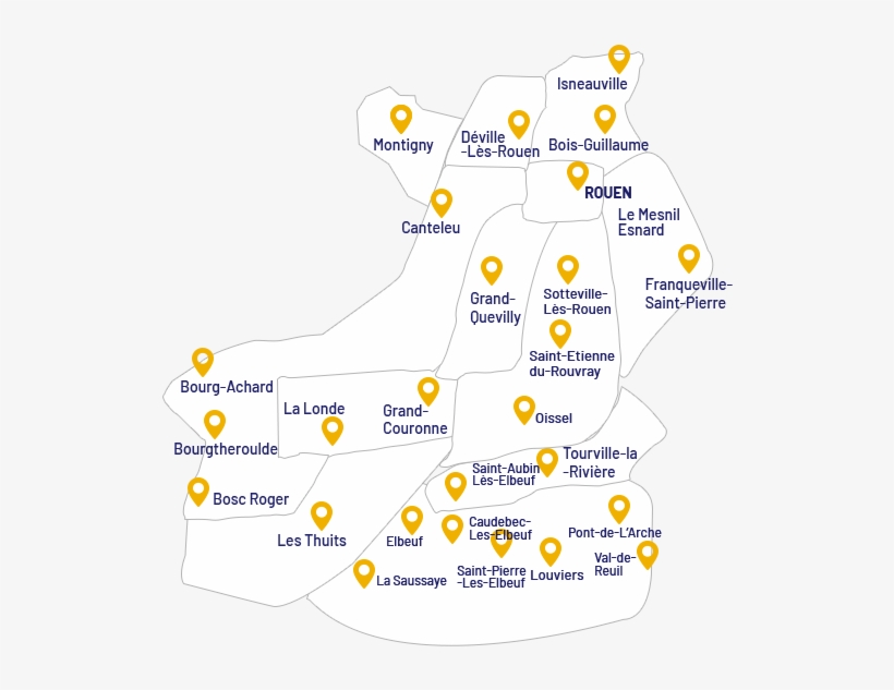 Carte-off - Saint-aubin-lès-elbeuf, transparent png #3969455