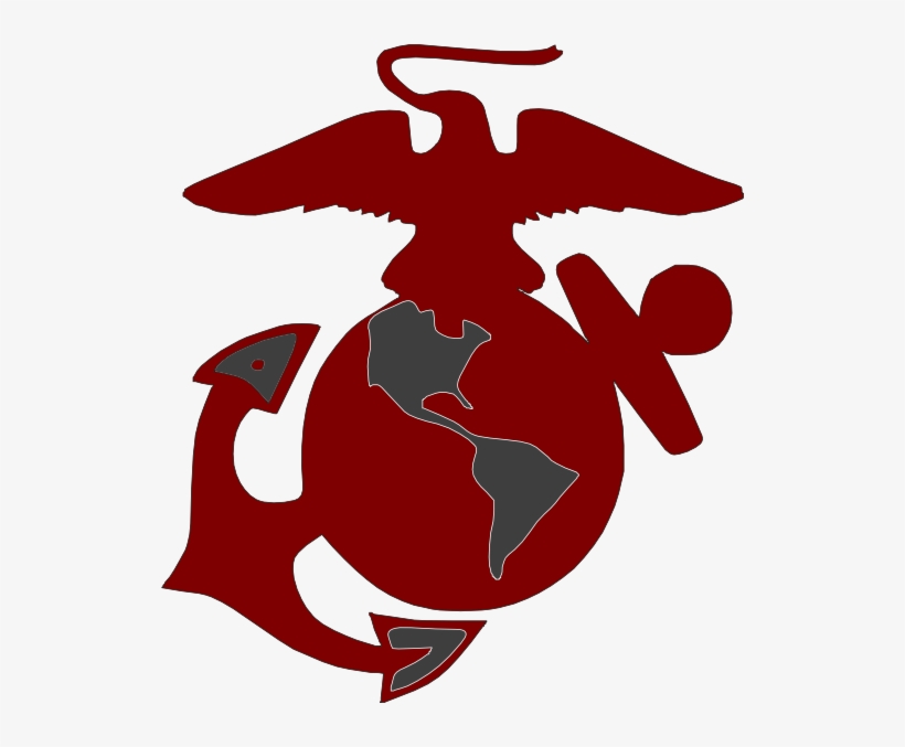 Marines Logo2 Clip Art - Usmc Logo Clip Art, transparent png #3969457