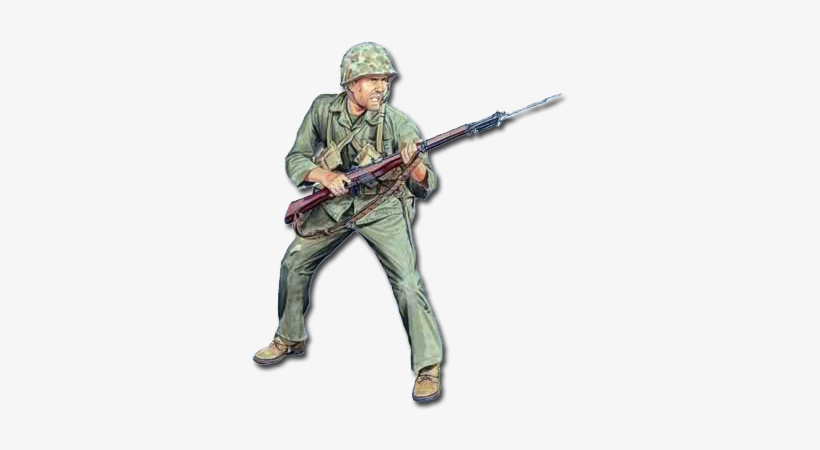 As Had The Army, The Marine Corps Had Used A Loose-fitting - Ww2 Us Marines Uniform, transparent png #3969461
