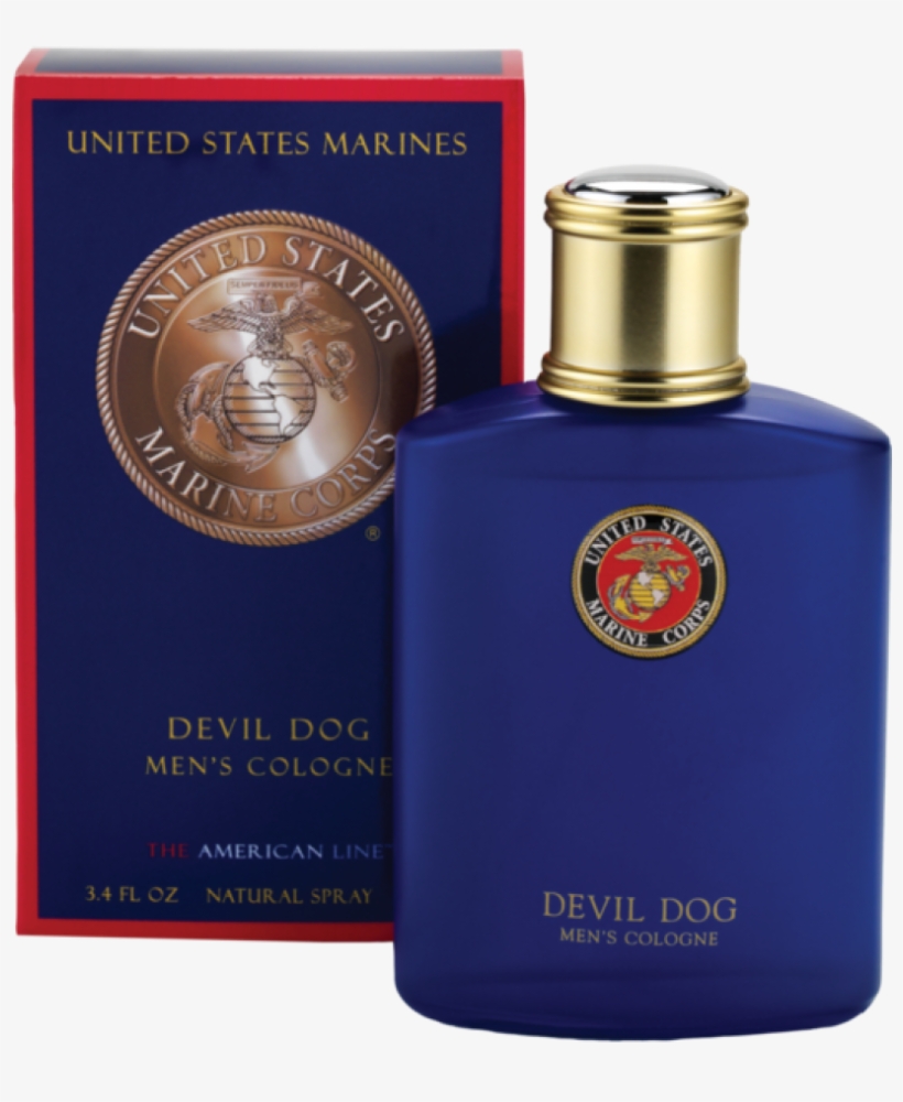Us Marine Corps Men's Devil Dog Cologne Spray - Parfumologie Us Marines Corps Devil Dog Cologne Spray, transparent png #3969631