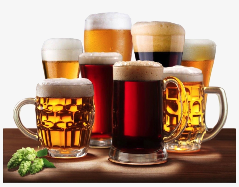 Alcoholic Drinks Market - Beer Hd, transparent png #3969954
