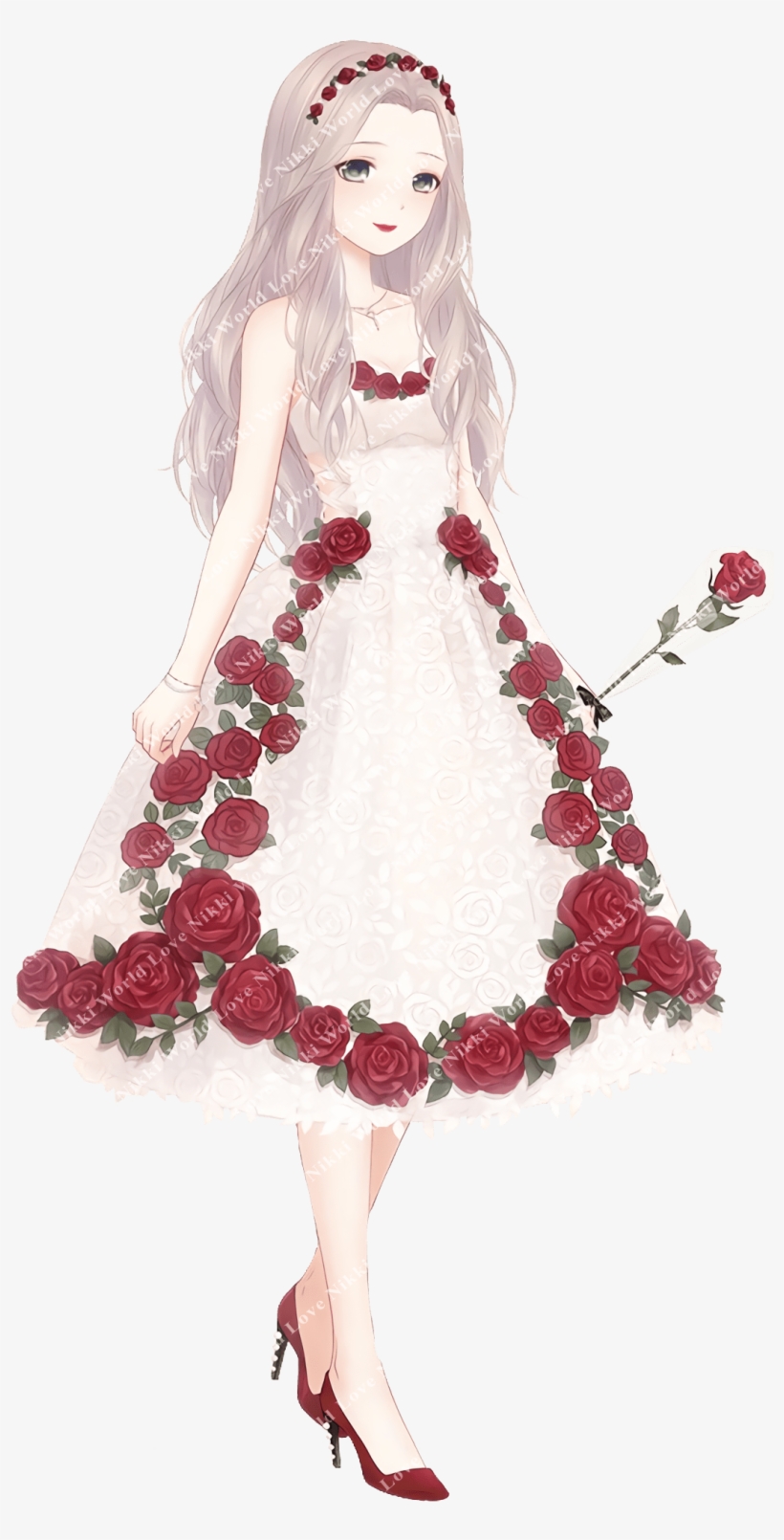 Festivals-rose Romance - Rose Maiden Love Nikki, transparent png #3969991