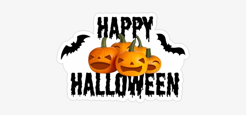 Happy Halloween - Happy Halloween Clipart Black And White, transparent png #3970288