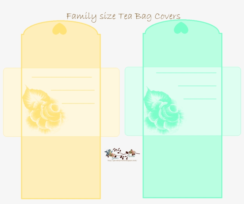Glenda's World Fam Size Tea Bag Covers - Illustration, transparent png #3970370
