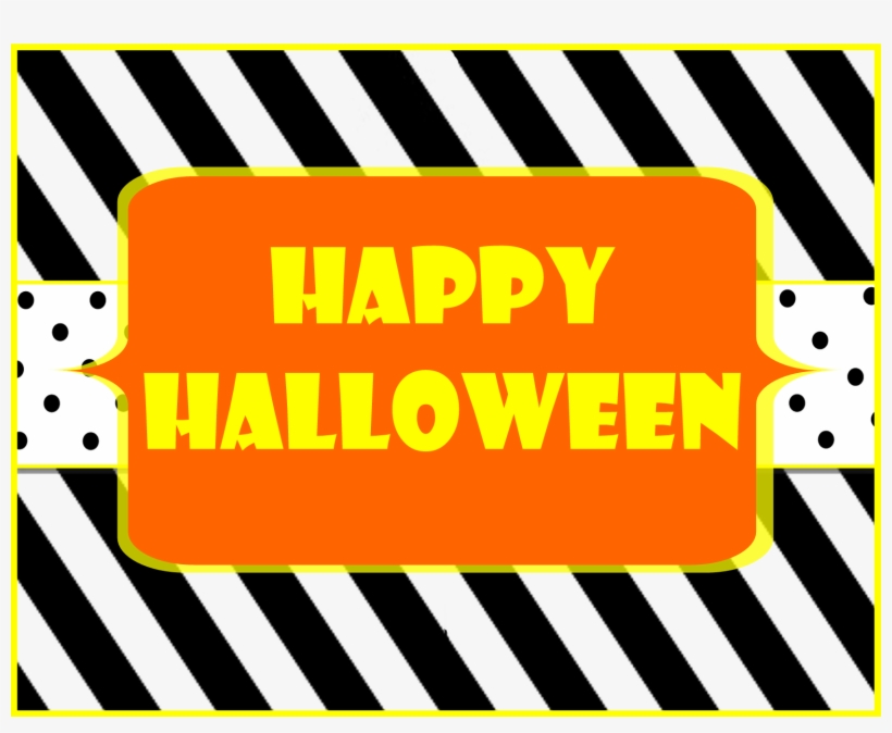 Happy Halloween Halloween Printable - Happy Halloween Help Yourself Sign, transparent png #3970396