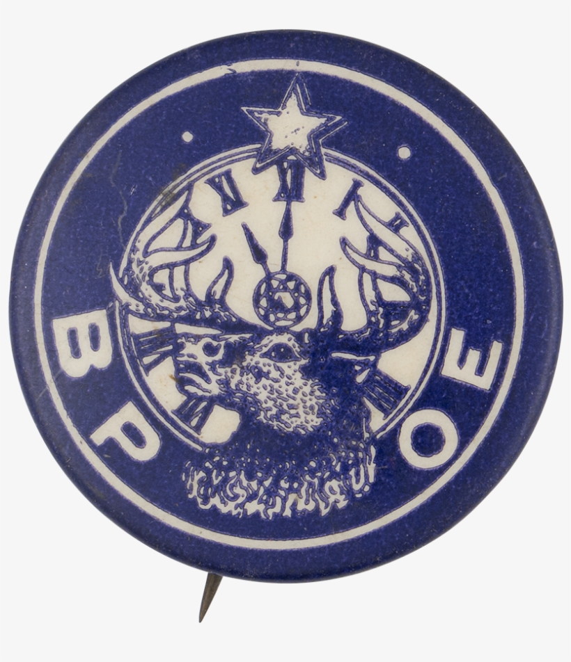 Benevolent And Protective Order Of Elks Club Button - Museum, transparent png #3970498