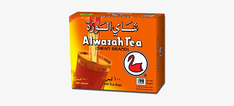 Alwazah 100 Tea Bag Front - Alwazah Tea 100 Tea Bags, transparent png #3970549