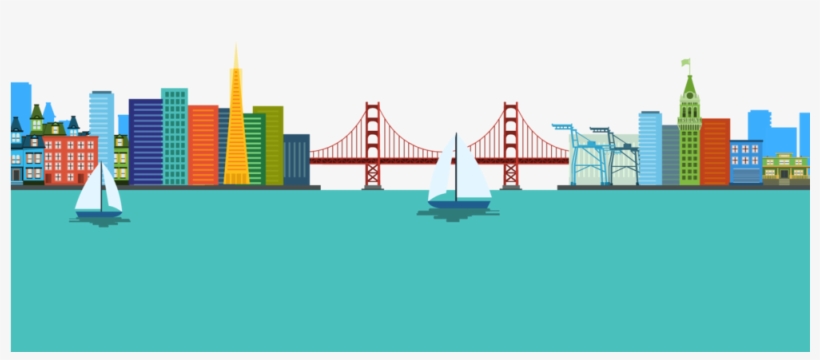 Skyline Vector - Sail, transparent png #3970628