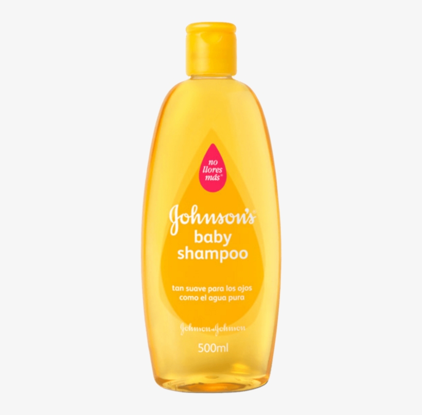 Johnson's Baby Shampoo Bottle 500 - Johnson's Baby Shampoo Double Moisturising 500ml, transparent png #3971173