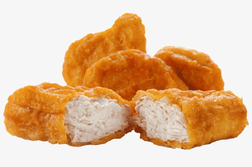 Fish And Chips Menu - Chicken Nuggets, transparent png #3971390