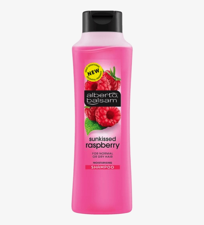 Alberto Balsam Sun Kissed Raspberry Shampoo Bottle - Alberto Balsam Raspberry Shampoo, transparent png #3971464