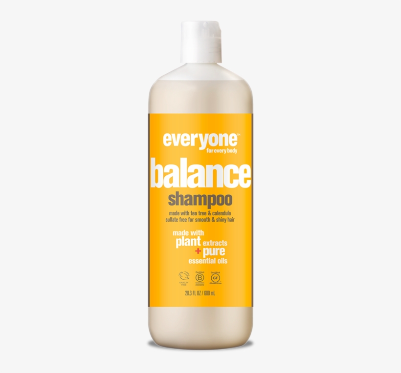 Everyone Balance Sulfate Free Botanical Shampoo 20oz - Cht Ceramic Hydroxyapatite Type Ii, transparent png #3971751