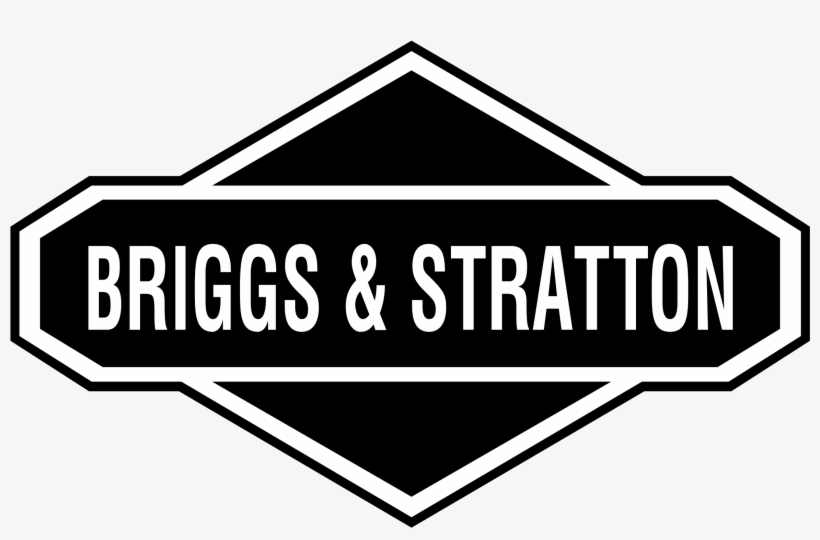 Briggs & Stratton 4197 Logo Png Transparent - Briggs & Stratton Logo Black And White, transparent png #3972440