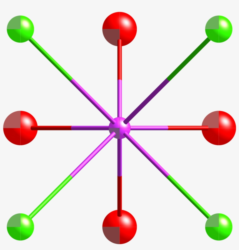 Biocl Xtal 1993 Bi Coordination Top Down - Goobay 57196 - Network Cable U/utp (cat. 5 Rj45 100, transparent png #3973274