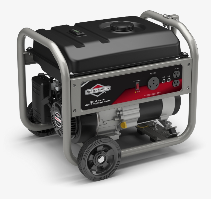 Briggs & Stratton 3,500 Watt Portable Generator - Briggs & Stratton S3500, transparent png #3973422