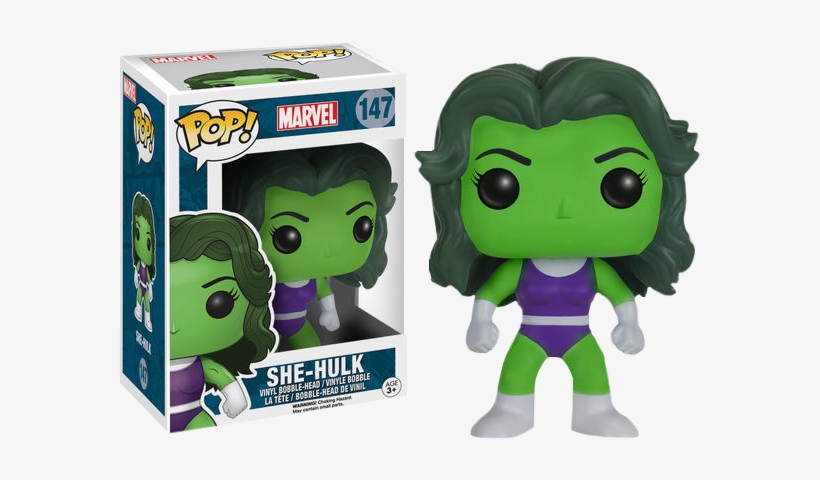 She-hulk Pop Vinyl Figure - Funko Pop She Hulk, transparent png #3973667