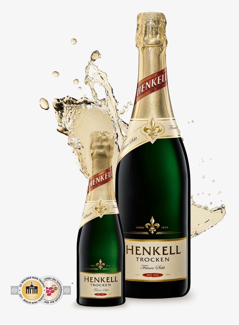 Henkell Wine De Alcoholised, transparent png #3974138