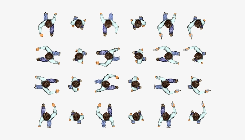Zombie-img12 - Top Down Shooter Art, transparent png #3974266