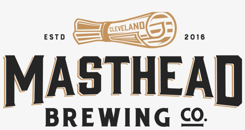 Masthead Brewing Black And Brown - Cleveland Oh Masthead Brewing Logo, transparent png #3974389