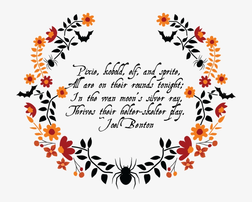 3 Free Halloween Poem Prints - 'tis Nahe Halloween-postkarte Postkarte, transparent png #3975060