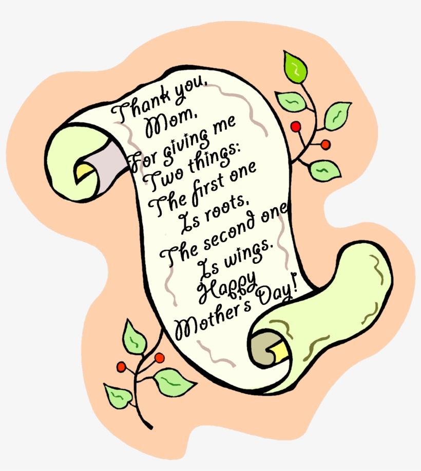 To - Mother's Day Good Poems, transparent png #3975064