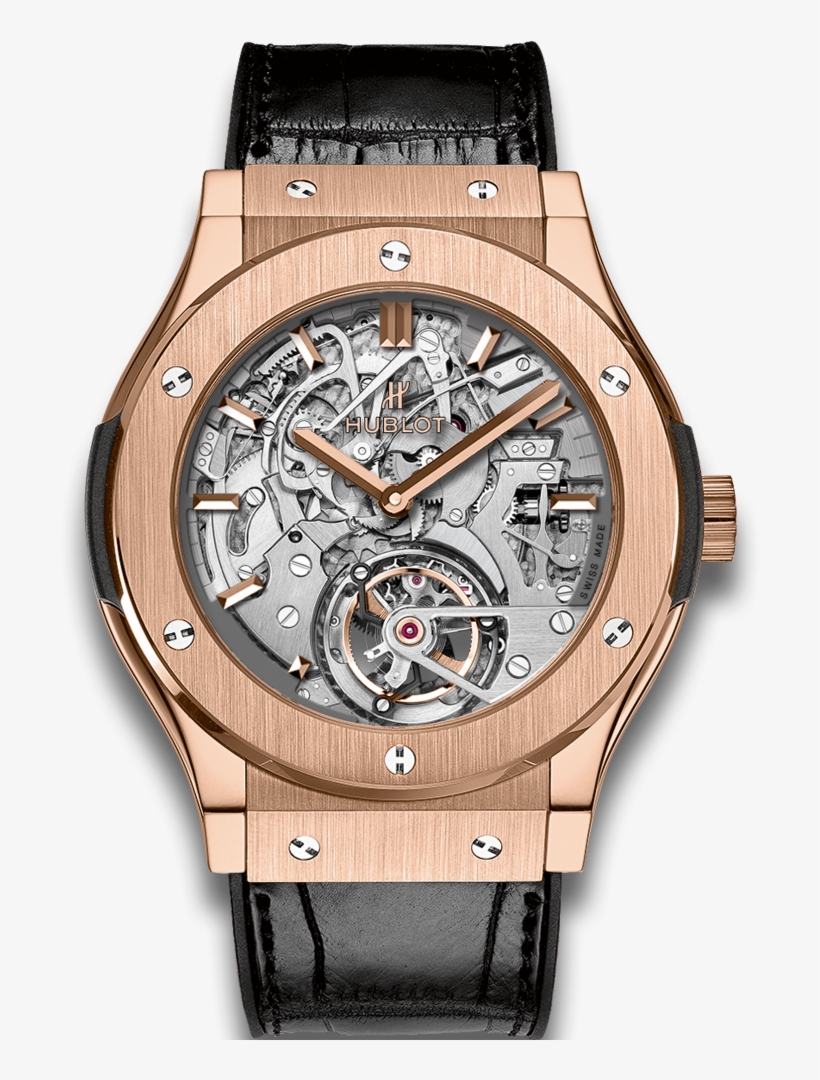 Classic Fusion Tourbillon Cathedral Minute Repeater - Hublot Classic Fusion Skeleton Tourbillon, transparent png #3975419