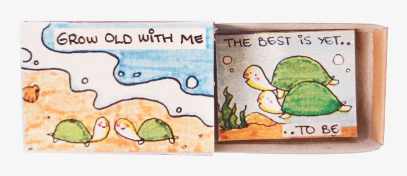 "grow Old With Me - Cartoon, transparent png #3975659