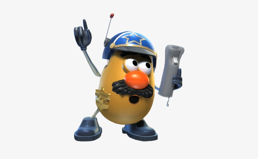 Potato Head Cop - Mr Potato Head Sheriff, transparent png #3976324