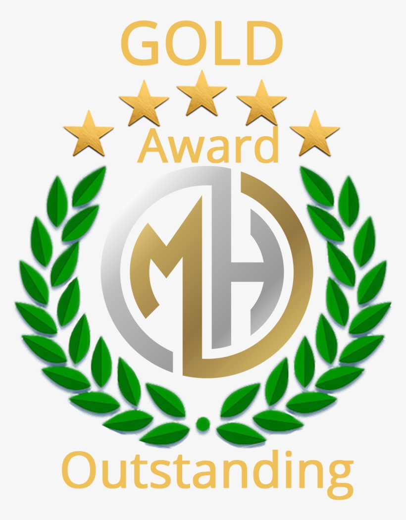 Gold - Laurel Wreath, transparent png #3976350