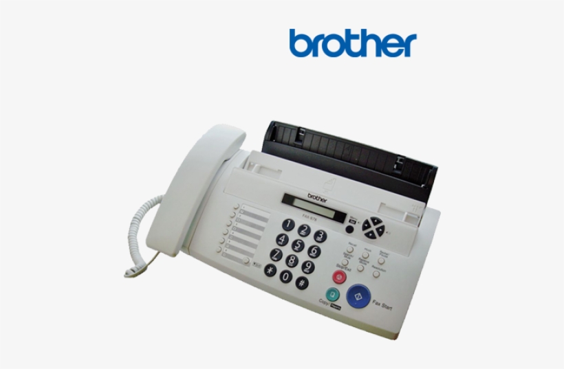 Brother Fax-878 Fax Machines - Brother Fax-878 Thrml Trnsfr Faxupto 20pg Memory10pg, transparent png #3976382