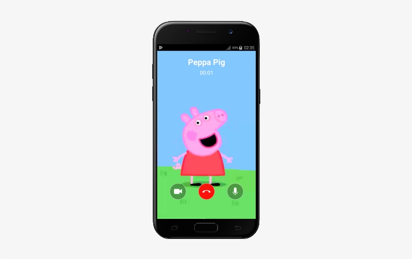 Pepa Pig Video Call * Omg She Taught Me To Whistle - Call Peppa Pig Apps, transparent png #3976504