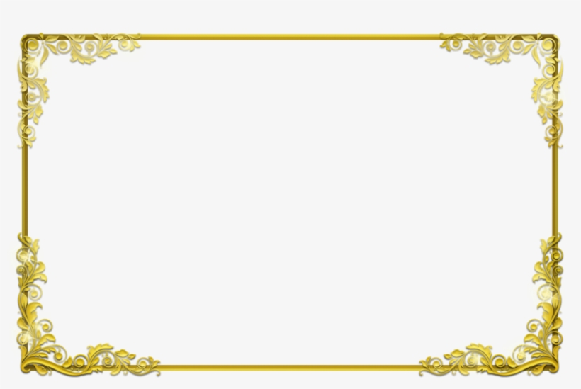 Employee Of The Month Certificate Border - Border Design Png Hd, transparent png #3976507