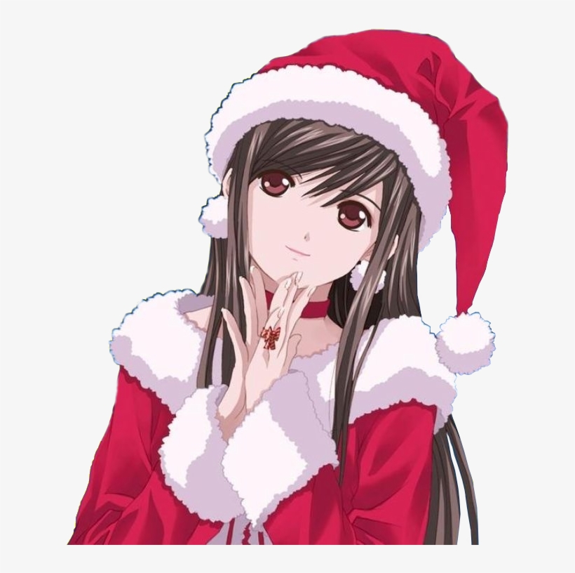 Navidad Anime Photo 071 - Anime Girl Hd 1080p, transparent png #3976920