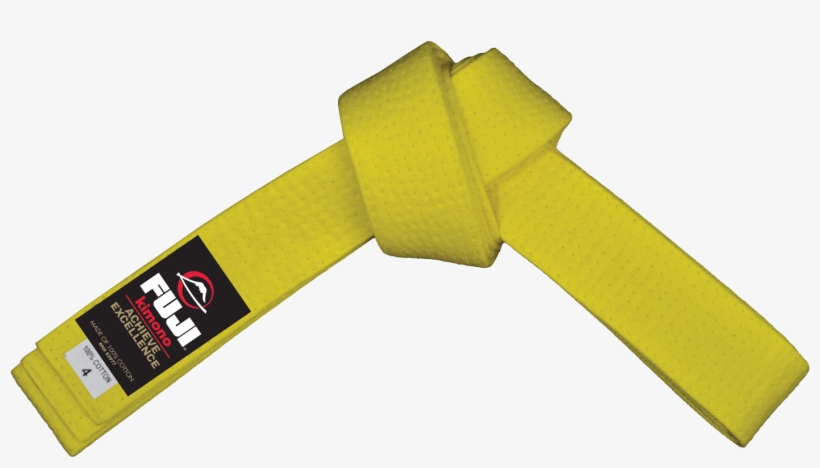 Fuji Sports Yellow Belt - Fuji Sports Belt, Yellow, 7, transparent png #3976947