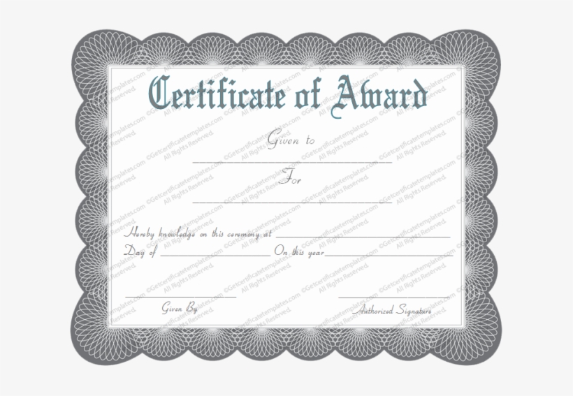 Other Size [ S ] - Certificate Of Recognition, transparent png #3976998