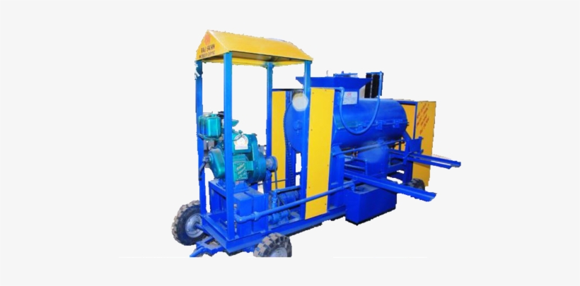 Single Drum Clay Brick Making Machine With Diesel Engine - Clay, transparent png #3977243