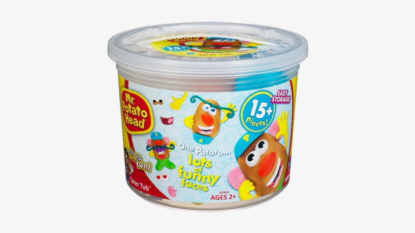 Playskool - Potato Head Playskool Mr.potato Head Tater Tub Set, transparent png #3977483