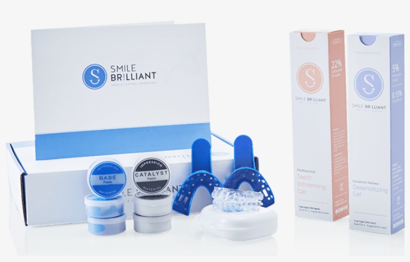Teeth Whitening Trays Backed By Science - Smile Brilliant Teeth Whitening Kit, transparent png #3977569