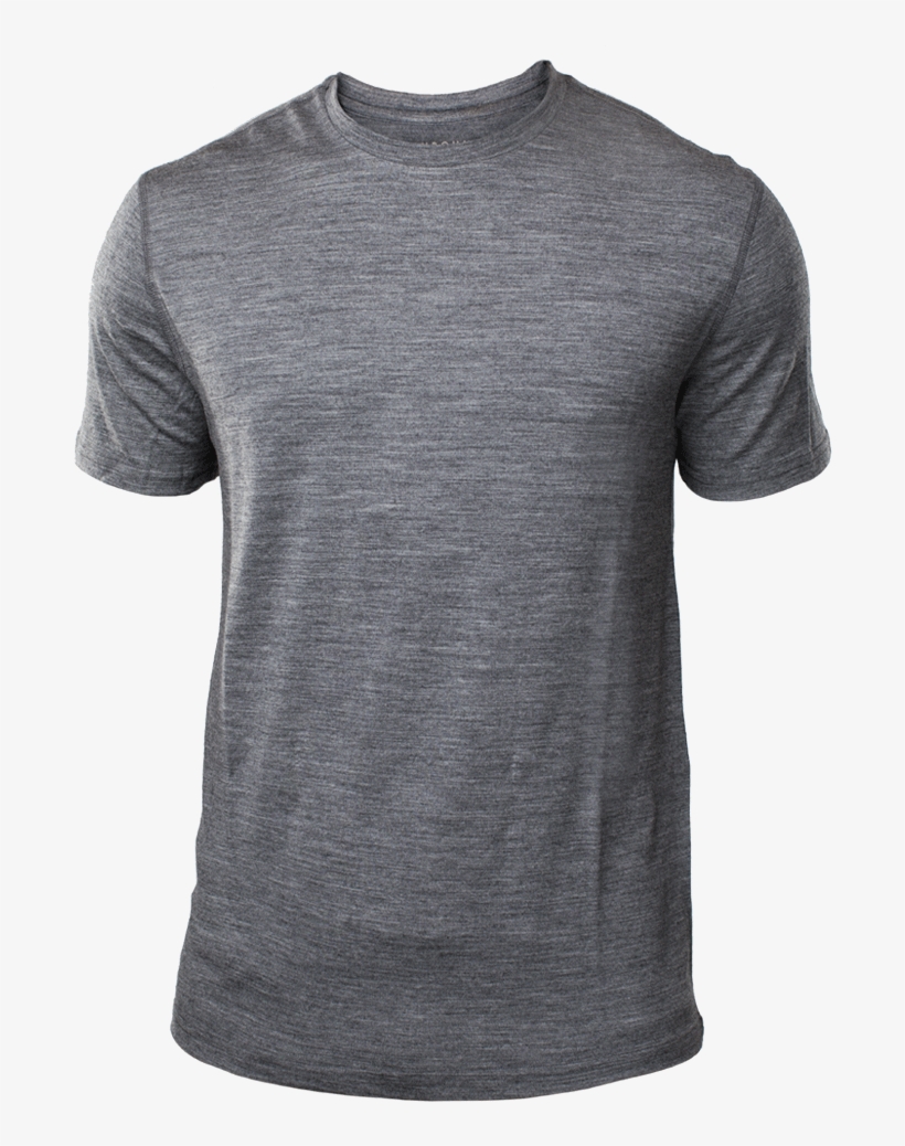 Download Dark Heather Grey Crew T-shirt - Dark Heather Grey T Shirt - Free Transparent PNG Download - PNGkey