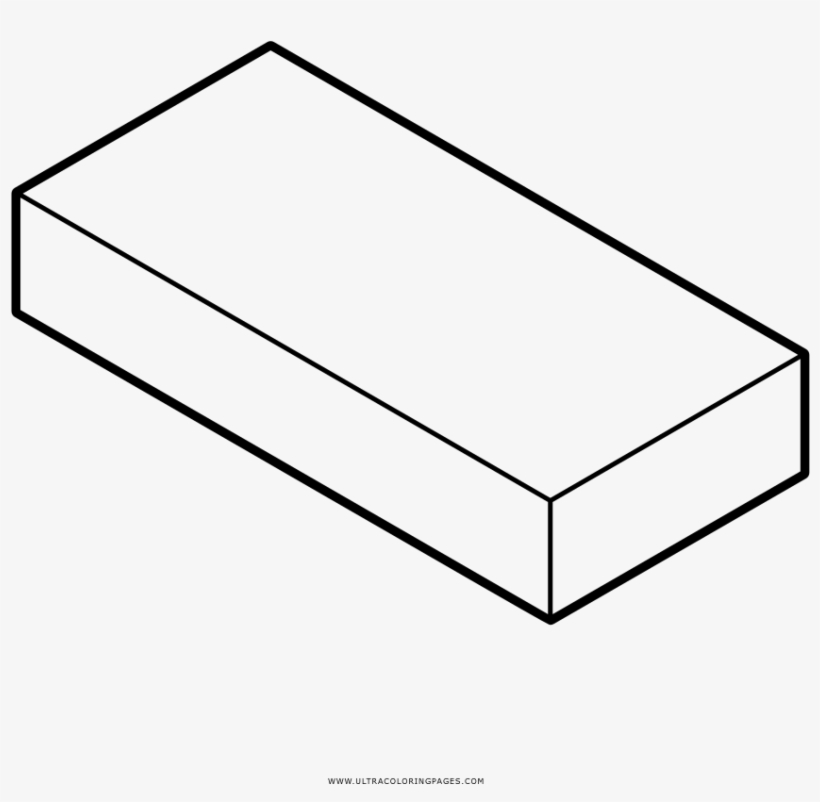Houses Houses Houses Coloring Book Vol 1 Early American - Imagem De Um Tijolo Para Colorir, transparent png #3977864